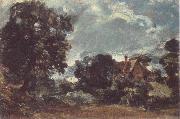 John Constable Church Farm oil painting